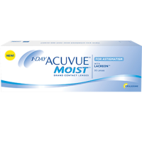 1 Day Acuvue Moist for Astigmatism Contact Lens 強生 1 Day Acuvue Moist 散光日拋隱形眼鏡 